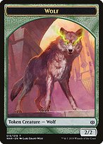 Wolf - War of the Spark Tokens