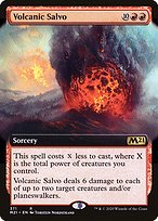 Volcanic Salvo - Core Set 2021 - Extended Art