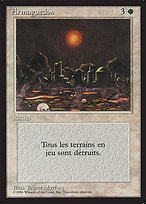 Armaguedon (Armageddon) - Foreign Black Border