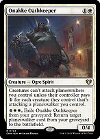Onakke Oathkeeper - Commander Masters