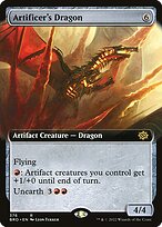 Artificer's Dragon - The Brothers' War - Extended Art