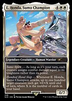 E. Honda, Sumo Champion (Baldin, Century Herdmaster) - Secret Lair Drop
