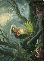 Elusive Otter - Wilds of Eldraine Art Series