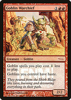 Goblin Warchief - Friday Night Magic 2006 - Promo Foil