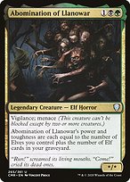 Abomination of Llanowar - Commander Legends