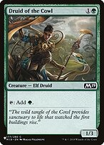 Druid of the Cowl - The List