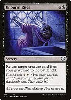 Unburial Rites - Forgotten Realms Commander