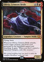 Olivia, Crimson Bride - Innistrad: Crimson Vow Promos