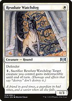 Resolute Watchdog - Ravnica Allegiance