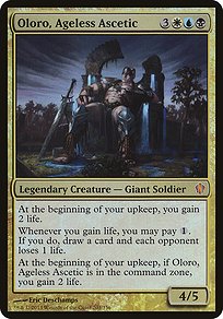 Oloro, Ageless Ascetic - Commander 2013 Oversized - Promo Foil