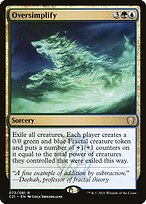 Oversimplify - Commander 2021