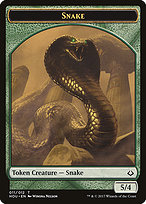 Snake - Hour of Devastation Tokens