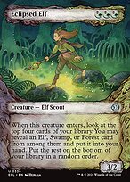 Eclipsed Elf - Lorwyn Eclipsed