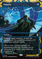 Pongify - Secrets of Strixhaven Mystical Archive - Showcase