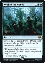 Awaken the Woods - The Brothers' War Promos