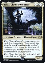 Toluz, Clever Conductor - Streets of New Capenna Promos