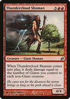 Thundercloud Shaman - Lorwyn