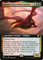 Klauth, Unrivaled Ancient - Forgotten Realms Commander