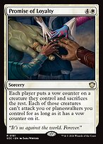 Promise of Loyalty - Secrets of Strixhaven Commander