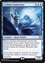 Cyclone Summoner - The List