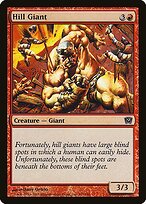 Hill Giant - Ninth Edition - Promo Foil