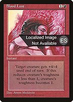 Blood Lust - Fourth Edition Foreign Black Border