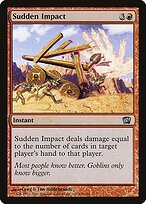 Sudden Impact - Eighth Edition - Promo Foil