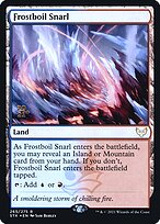 Frostboil Snarl - Strixhaven: School of Mages Promos - Promo Foil