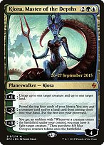 Kiora, Master of the Depths - Battle for Zendikar Promos - Promo Foil