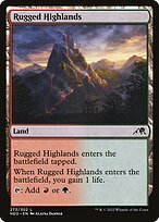 Rugged Highlands - Kamigawa: Neon Dynasty