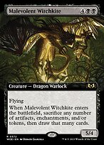 Malevolent Witchkite - Wilds of Eldraine