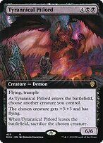 Tyrannical Pitlord - Dominaria United - Extended Art