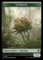 Saproling - Bloomburrow Commander Tokens