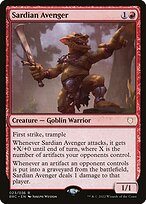 Sardian Avenger - The Brothers' War Commander