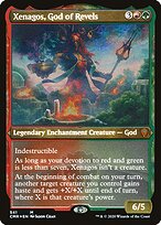 Xenagos, God of Revels - Commander Legends - Etched Foil