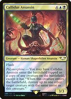 Callidus Assassin - Warhammer 40,000 Commander - Surge Foil