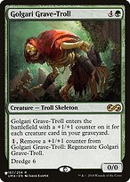 Golgari Grave-Troll - The List