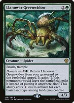 Llanowar Greenwidow - Dominaria United Promos