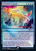 Seasonal Sequels - Happy Holidays - Promo Foil