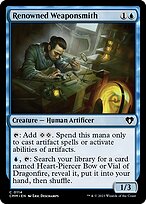 Renowned Weaponsmith - Commander Masters