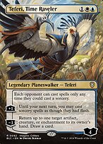 Teferi, Time Raveler - Bloomburrow Commander