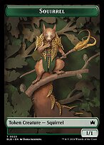 Squirrel - Bloomburrow Tokens