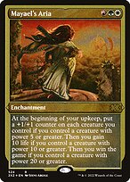 Mayael's Aria - Double Masters 2022 - Etched Foil