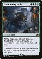 Unnatural Growth - Innistrad: Midnight Hunt Promos