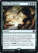 Storm the Festival - Innistrad: Midnight Hunt Promos - Promo Foil