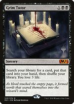 Grim Tutor - Core Set 2021 Promos