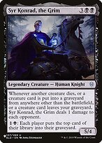 Syr Konrad, the Grim - The List