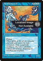 Air Elemental - Fourth Edition Foreign Black Border