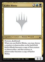 Kallist Rhoka - Unknown Event