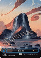 Island - Secret Lair Drop - Borderless